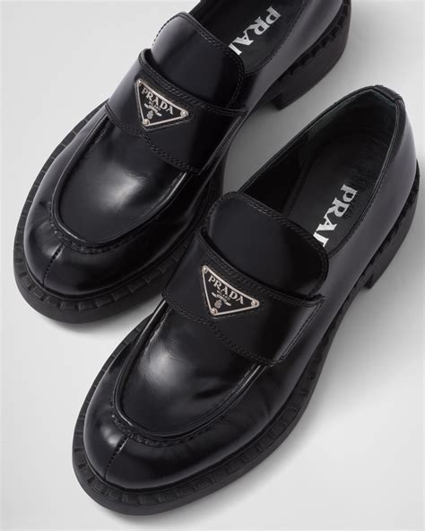 prada venetian leather loafers|prada buckle loafer ladies.